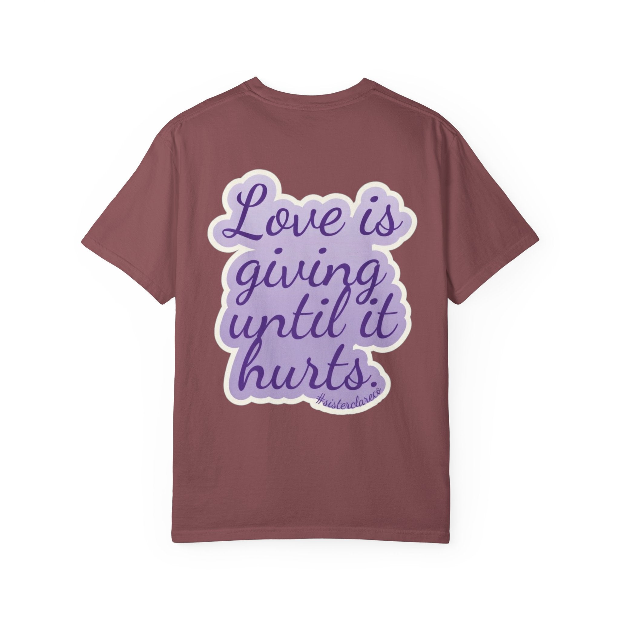 Love Is Giving Until It Hurts
