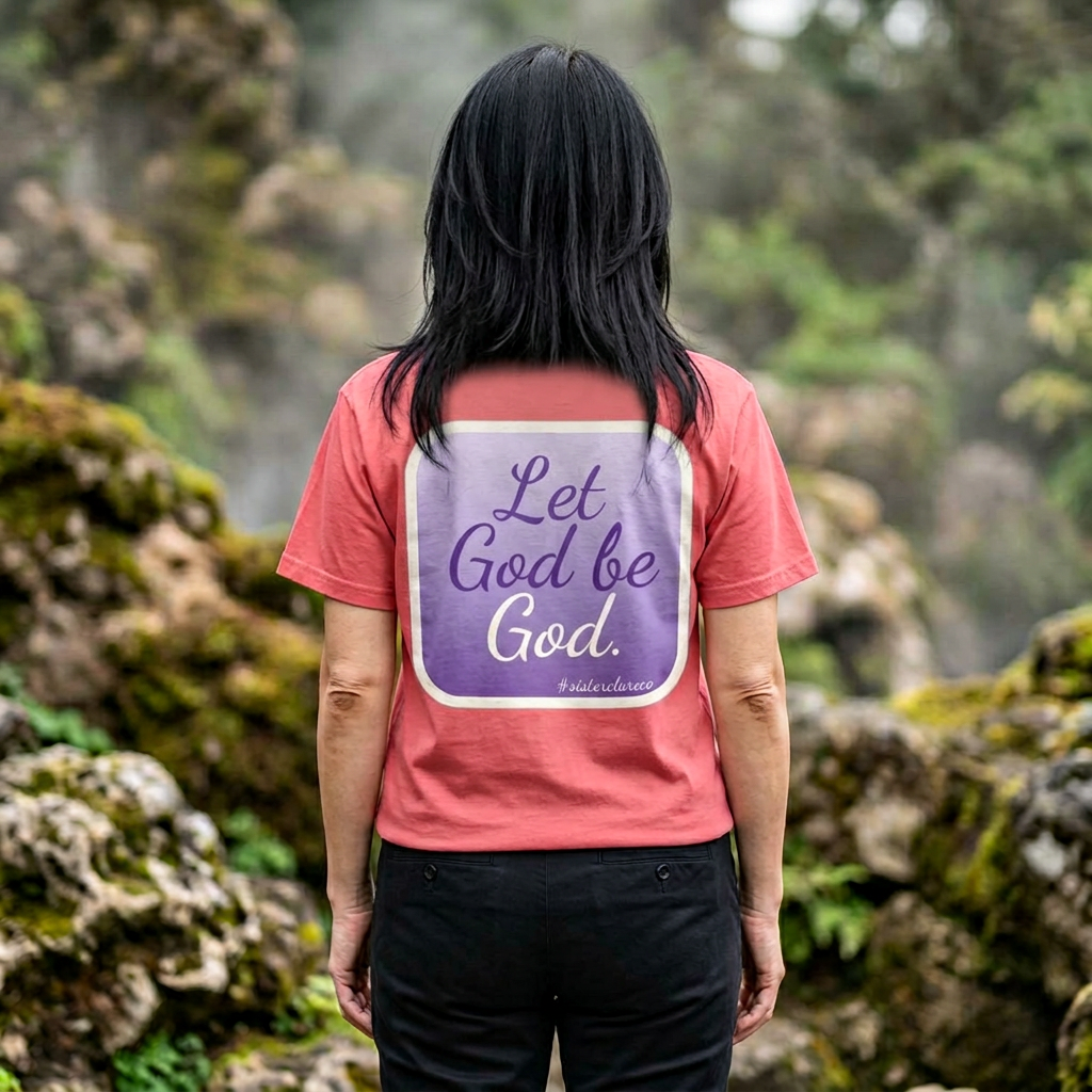 "Let God be God" T-Shirt