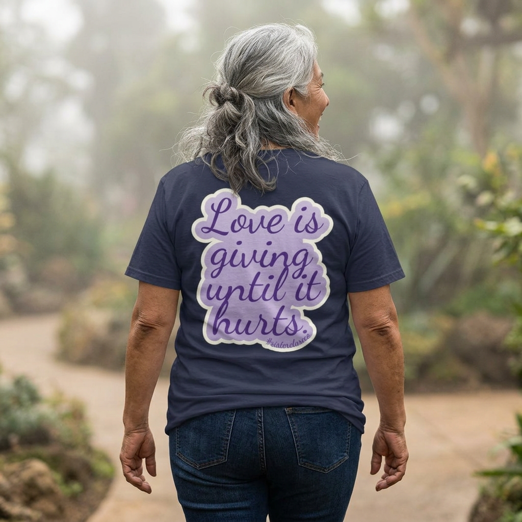 "Love Is Giving Until It Hurts" T-Shirt